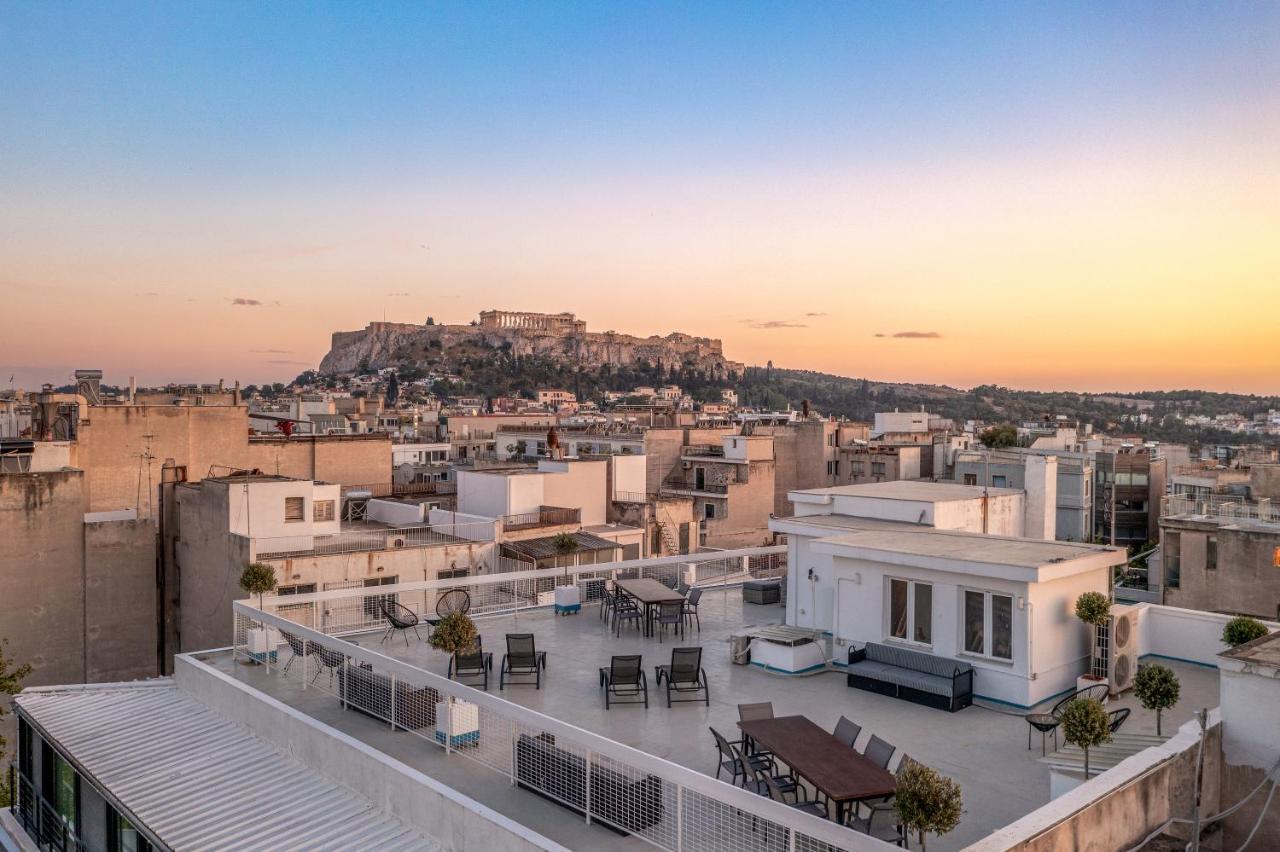 The Dazzling Glimpse Acropolis Suites Athens Exterior photo